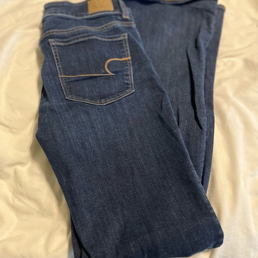 American Eagle Hi-Rise Artist Flare